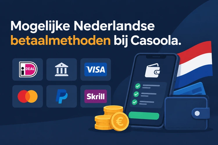 Mogelijke Nederlandse betaalmethoden bij Casoola