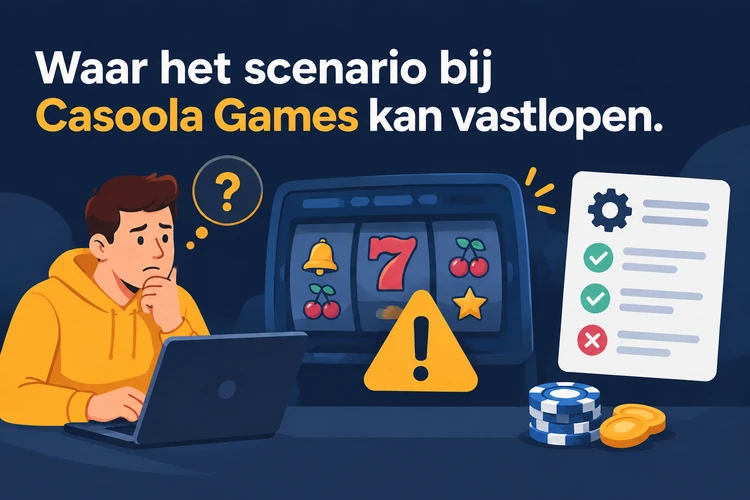 Waar het scenario bij Casoola Games kan vastlopen