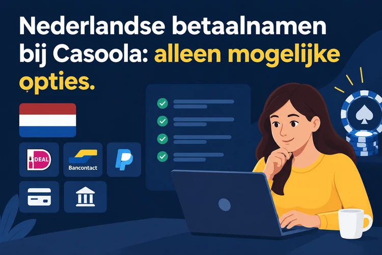 Nederlandse betaalnamen bij Casoola: alleen mogelijke opties
